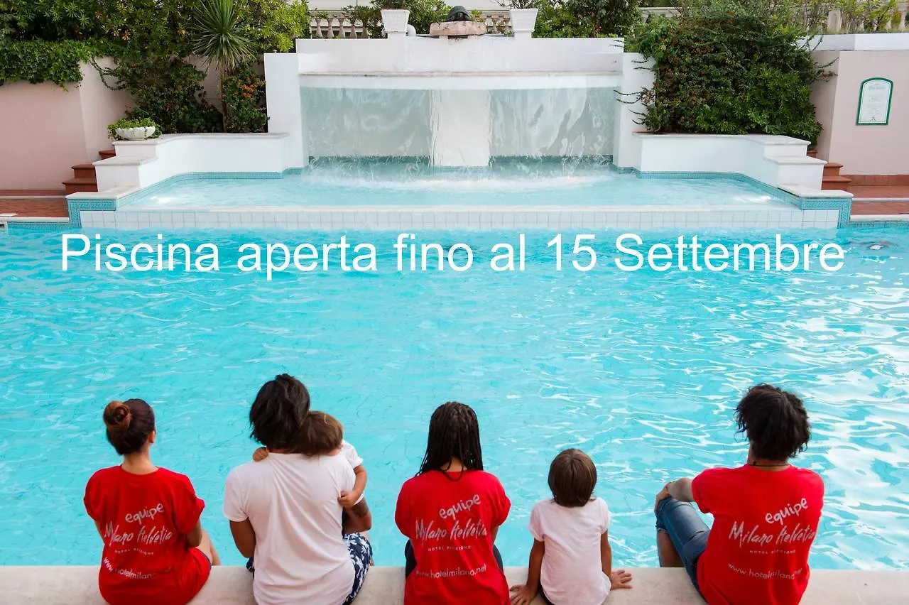 Hotel Milano Helvetia - In Centro Con Piscina Riccione
